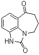 结构式 CAS# 92260-81-6, 5,6-二氢-咪唑并[4,5,1-jk][1]苯并氮杂卓-2,7(1H,4H)-二酮