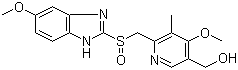 5-羟基奥美拉唑分子结构 (CAS 92340-57-3)