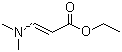 3-(N,N-二甲基氨基)丙烯酸乙酯分子结构 (CAS 924-99-2)