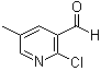 structure of CAS# 92444-99-0, 2-Chloro-5-methylpyridine-3-carbaldehyde;2-Chloro-5-methylnicotinaldehyde
