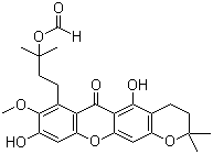 3-Isomangostin hydrate formate分子结构 (CAS 925705-36-8)