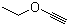 乙氧基乙炔分子结构 (CAS 927-80-0)