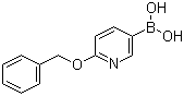 structure of CAS# 929250-35-1, 2-Benzyloxypyridine-5-boronic acid;6-(Benzyloxy)pyridine-3-boronic acid; 6-Benzyloxypyridine-3-boronic acid