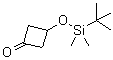 structure of CAS# 929913-18-8, 3-[(tert-Butyldimethylsilyl)oxy]cyclobutanone
