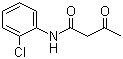 结构式 CAS# 93-70-9, 2'-氯-N-乙酰乙酰苯胺; 乙酰乙酰邻氯苯胺; 邻氯-N-乙酰乙酰苯胺; AAOCA
