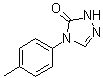 2,4-二氢-4-(4-甲基苯基)-3H-1,2,4-三唑-3-酮分子结构 (CAS 93192-57-5)