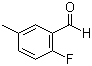 structure of CAS# 93249-44-6, 2-Fluoro-5-methylbenzaldehyde