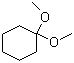 structure of CAS# 933-40-4, 1,1-Dimethoxycyclohexane;Cyclohexanone dimethyl ketal