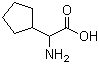 Cyclopentaneglycine molecular structure (CAS 933-95-9)
