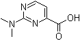 结构式 CAS# 933759-45-6, 2-(二甲基氨基)-4-嘧啶羧酸