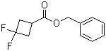 结构式 CAS# 935273-86-2, 3,3-二氟环丁烷甲酸苄酯