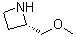 structure of CAS# 935668-27-2, (2S)-2-(Methoxymethyl)azetidine