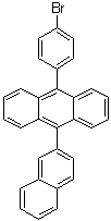 结构式 CAS# 936854-62-5, 9-(4-溴苯基)-10-(2-萘基)蒽