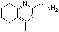 结构式 CAS# 936940-73-7, 5,6,7,8-四氢-4-甲基-2-喹唑啉甲胺