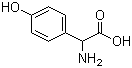structure of CAS# 938-97-6, 4-Hydroxyphenylglycine