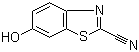 structure of CAS# 939-69-5, 2-Cyano-6-hydroxybenzothiazole