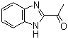 structure of CAS# 939-70-8, 2-Acetylbenzimidazole;1-(1H-Benzoimidazol-2-yl)ethanone
