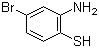 结构式 CAS# 93933-49-4, 2-氨基-4-溴苯硫酚