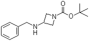 structure of CAS# 939760-33-5, 3-[(Phenylmethyl)amino]-1-azetidinecarboxylic acid tert-butyl ester