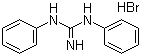 structure of CAS# 93982-96-8, N,N'-Diphenylguanidine monohydrobromide;1,2-Diphenylguanidine hydrobromide