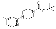 4-(4-Methyl-2-pyridinyl)-1-piperazinecarboxylic acid tert-butyl ester molecular structure (CAS 939986-26-2)