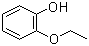 结构式 CAS# 94-71-3, 邻乙氧基苯酚; 邻羟基苯乙醚; 2-乙氧基苯酚; 2-羟基苯乙醚
