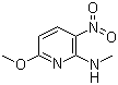 2-甲氨基-3-硝基-6-甲氧基吡啶分子结构 (CAS 94166-58-2)