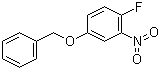 结构式 CAS# 941867-91-0, 4-苄氧基-1-氟-2-硝基苯; 5-(苄氧基)-2-氟硝基苯