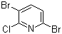 structure of CAS# 942206-18-0, 2-Chloro-3,6-dibromopyridine;3,6-Dibromo-2-chloropyridine