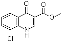 结构式 CAS# 942227-33-0, 8-氯-1,4-二氢-4-氧代-3-喹啉甲酸甲酯