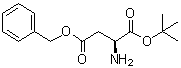 结构式 CAS# 94347-11-2, 4-苄基 1-叔丁基 L-天冬氨酸酯
