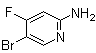 结构式 CAS# 944401-69-8, 2-氨基-5-溴-4-氟吡啶