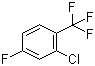 structure of CAS# 94444-58-3, 2-Chloro-4-fluorobenzotrifluoride;2-Chloro-4-fluoro-1-(trifluoromethyl)benzene