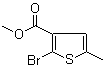 结构式 CAS# 944709-72-2, 2-溴-5-甲基-3-噻吩羧酸甲酯