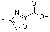 structure of CAS# 944906-32-5, 3-Methyl-1,2,4-oxadiazole-5-carboxylic acid