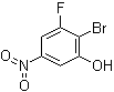 结构式 CAS# 945971-14-2, 2-溴-3-氟-5-硝基苯酚