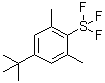 结构式 CAS# 947725-04-4, 2,6-二甲基-4-叔丁基苯基硫三氟化物