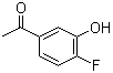 1-(4-氟-3-羟基苯基)乙酮分子结构 (CAS 949159-95-9)