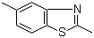 结构式 CAS# 95-26-1, 2,5-二甲基苯并噻唑