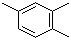 structure of CAS# 95-63-6, 1,2,4-Trimethylbenzene;1,3,4-Trimethylbenzene