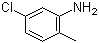 5-Chloro-2-methylaniline molecular structure (CAS 95-79-4)