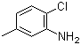 structure of CAS# 95-81-8, 2-Chloro-5-methylaniline;3-Amino-4-chlorotoluene; 6-Chloro-m-toluidine