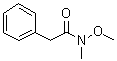 N-甲氧基-N-甲基苯乙酰胺分子结构 (CAS 95092-10-7)