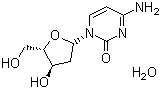 structure of CAS# 951-77-9, 2'-Deoxycytidine monohydrate;Deoxycytidine