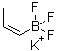 结构式 CAS# 951039-45-5, (Z)-1-丙烯基三氟硼酸钾