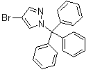 结构式 CAS# 95162-14-4, 4-溴-1-三苯甲基吡唑