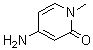 结构式 CAS# 952182-01-3, 4-氨基-1-甲基吡啶-2-酮