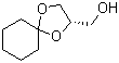 D-alpha,beta-Cyclohexylideneglycerol molecular structure (CAS 95335-91-4)
