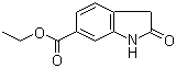 structure of CAS# 954239-49-7, Ethyl 2-oxoindoline-6-carboxylate;2,3-Dihydro-2-oxo-1H-indole-6-carboxylic acid ethyl ester