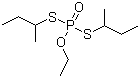 结构式 CAS# 95465-99-9, 硫线磷; 克线丹; O-乙基 S,S-二仲丁基 二硫代磷酸酯